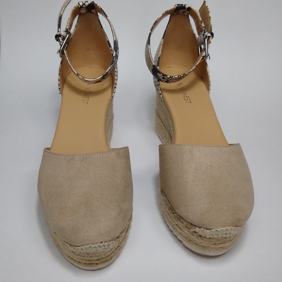 Nine West Ariela Wedge Espadrilles Sandals - Picture 8 of 11